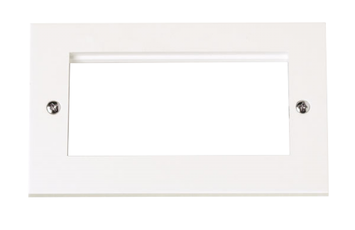Scolmore PRW312 - 2 Gang Plate - 4 Apertures Polar Accessories Scolmore - Sparks Warehouse