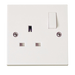 Scolmore PRW635 - 1 Gang 13A DP Switched Socket Outlet (Twin Earth Terminals) Polar Accessories Scolmore - Sparks Warehouse