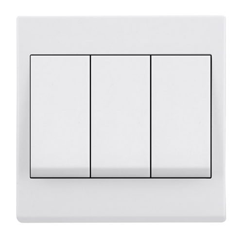 Scolmore PRW813 - 10AX 3 Gang 2 Way Wide Rocker Switch Polar Accessories Scolmore - Sparks Warehouse
