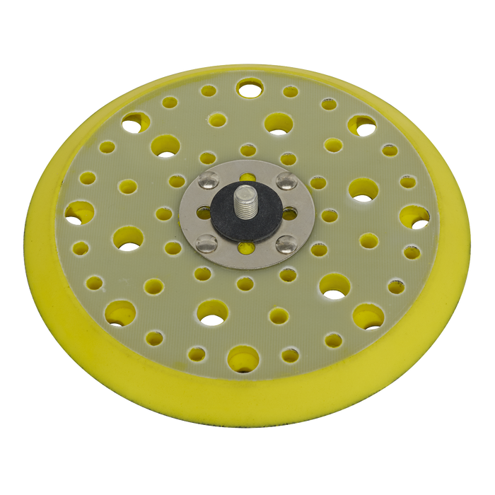 Sealey - PTC150MH DA Dust-Free Multi-Hole Backing Pad for Hook & Loop Discs Ø150mm 5/16"UNF Consumables Sealey - Sparks Warehouse