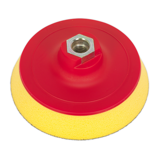 Sealey - PTCBPV3S Hook & Loop Ultra Soft Backing Pad Ø123mm M14 x 2mm Consumables Sealey - Sparks Warehouse