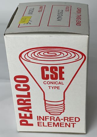 0-375 Watt E27 Ceramic Infra Red Lamp Infra Red Bulbs Victory - The Lamp Company