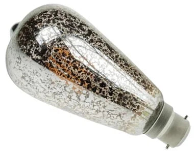 ProLite ST64/LEDFIL/4WBCCRACKLE - ST64 4w Dimmable Crackle Glazed LED Filament Lamp - BC