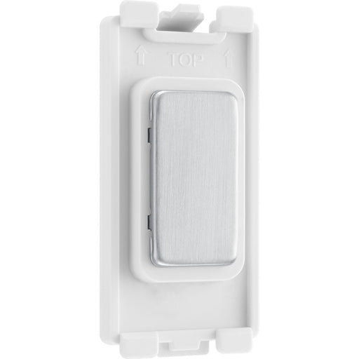 BG Nexus RBSBLNK Brushed Steel Grid Blank Module New Nexus Grid BG - Sparks Warehouse