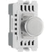 BG Nexus RBSDTR Grid Brushed Steel 200W 2 Way Push Dimmer Module New Nexus Grid BG - Sparks Warehouse