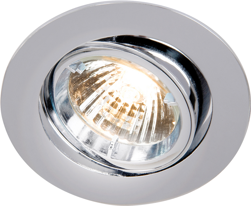 Knightsbridge RD2C Tilt Chrome Twist Lock DownLight GU10/MR16 Recessed Spot Lights Knightsbridge - Sparks Warehouse