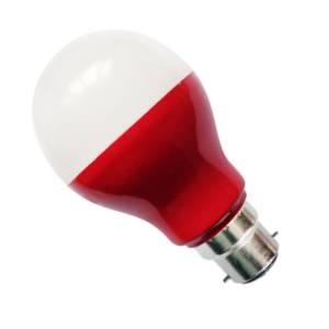 Bell Lighting GLS Shape 240v 5w B22d LED A60 Red LED Lighting Bell - Sparks Warehouse
