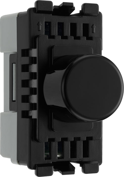 Bg Evolve RPCDBDTR Grid Dimmer 2 Way - Black Evolve Grid BG - Sparks Warehouse