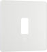 Bg Evolve RPCDCL1W Grid Front Plate Pearlescent White - 1G Evolve Grid BG - Sparks Warehouse