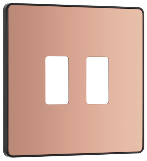 Bg Evolve RPCDCP2B Grid Front Plate Polished Copper - 2G Evolve Grid BG - Sparks Warehouse