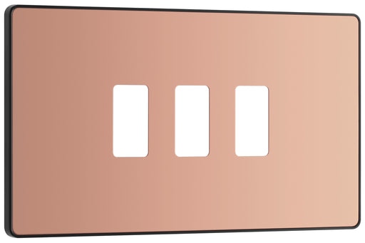 Bg Evolve RPCDCP3B Grid Front Plate Polished Copper - 3G Evolve Grid BG - Sparks Warehouse