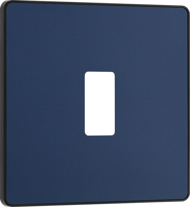 Bg Evolve RPCDDB1B Grid Front Plate Matt Blue - 1G Evolve Grid BG - Sparks Warehouse