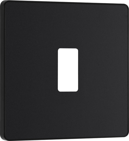 Bg Evolve RPCDMB1B Grid Front Plate Matt Black - 1G Evolve Grid BG - Sparks Warehouse
