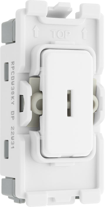 Bg Evolve RPCDW30KY Grid 20AX Key Switch DP – White Evolve Grid BG - Sparks Warehouse