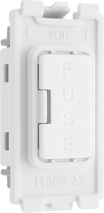Bg Evolve RPCDWFUSE Grid Fuse Holder 13A – White Evolve Grid BG - Sparks Warehouse