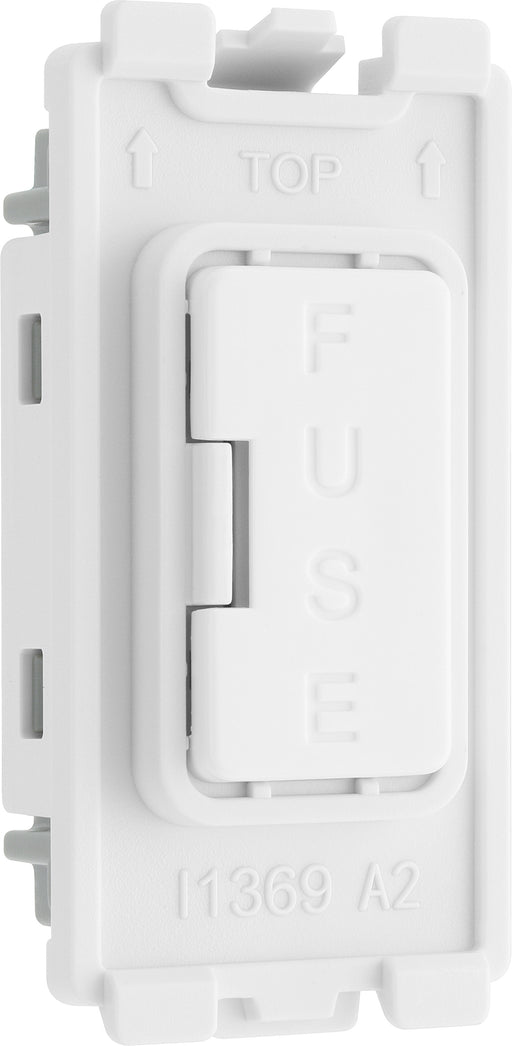Bg Evolve RPCDWFUSE Grid Fuse Holder 13A – White Evolve Grid BG - Sparks Warehouse