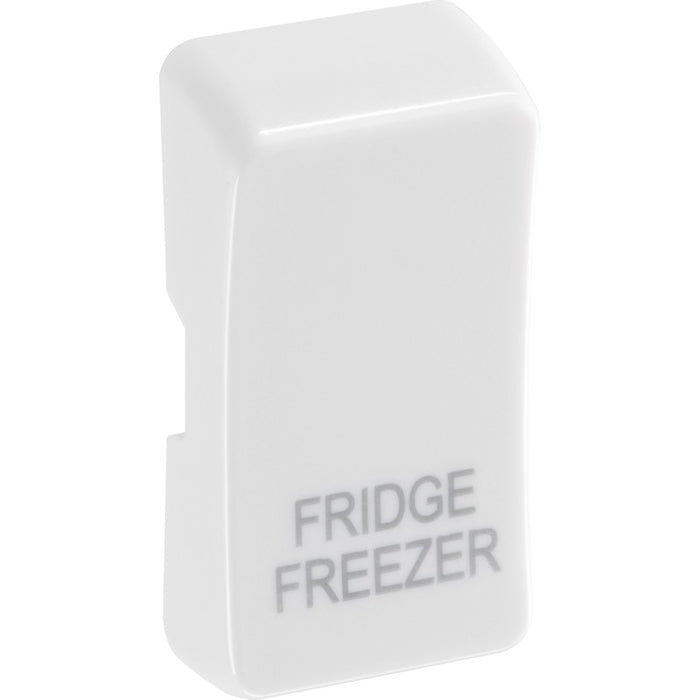 BG Nexus RRFFW Grid Rocker Labelled  *FRIDGE FREEZER* White New Nexus Grid BG - Sparks Warehouse