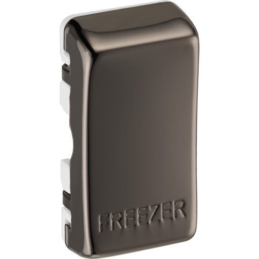 BG Nexus RRFZBN Grid Rocker Labelled  *FREEZER* Black Nickel New Nexus Grid BG - Sparks Warehouse