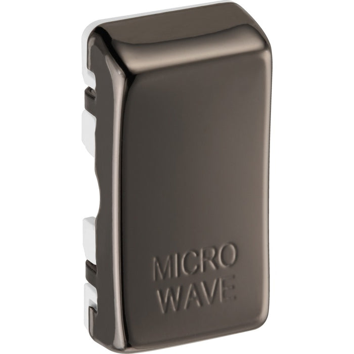 BG Nexus RRMWBN Grid Rocker Labelled  *MICROWAVE* Black Nickel New Nexus Grid BG - Sparks Warehouse