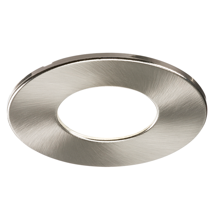Knightsbridge RW6FBC Flat Brushed Chrome Bezel for RW6 IP65 Downlights KB Knightsbridge - Sparks Warehouse