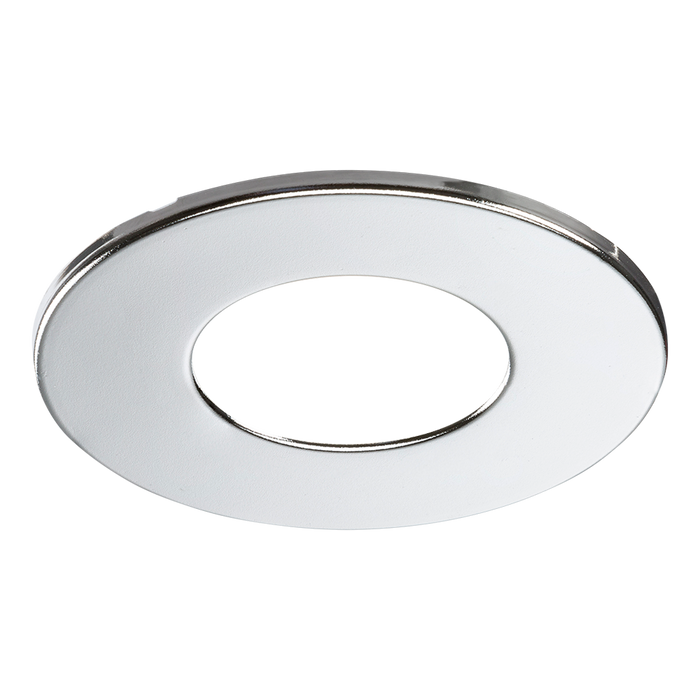 Knightsbridge RW6FC Flat Chrome Bezel for RW6 IP65 Downlights KB Knightsbridge - Sparks Warehouse
