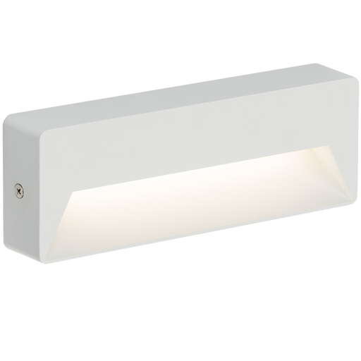 Knightsbridge RWL5W 230V IP54 5W LED Wall / Guide light - White Outdoor Lighting Knightsbridge - Sparks Warehouse