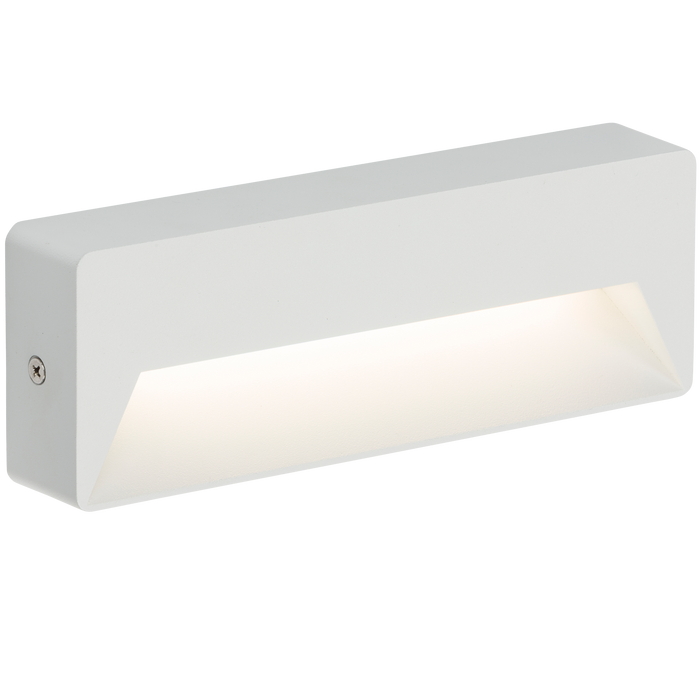 Knightsbridge RWL5W 230V IP54 5W LED Wall / Guide light - White Outdoor Lighting Knightsbridge - Sparks Warehouse