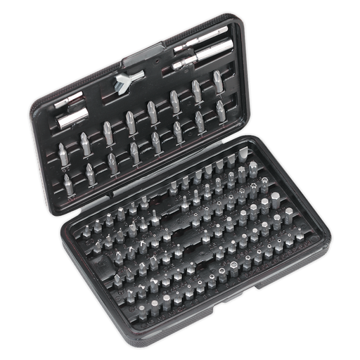 Sealey - S0473 Power Tool/Security Bit Set 100pc Hand Tools Sealey - Sparks Warehouse