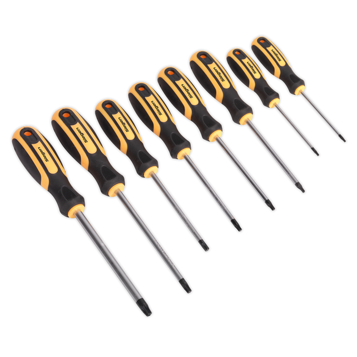 Sealey - S0897 TRX-Star Screwdriver Set 8pc Hand Tools Sealey - Sparks Warehouse