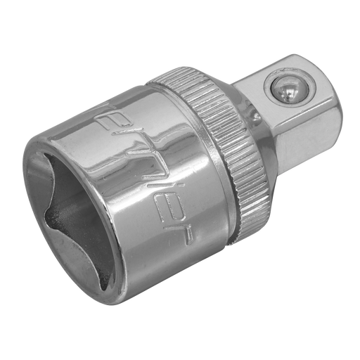 Sealey - S12F-38M Adaptor 1/2"Sq Drive Female to 3/8"Sq Drive Male Hand Tools Sealey - Sparks Warehouse