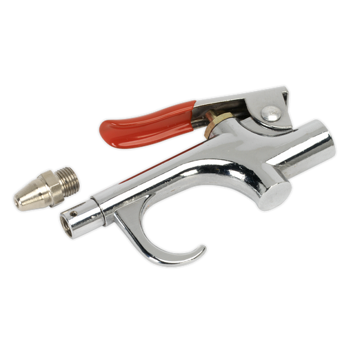 Sealey - SA913 Air Blow Gun Palm Type with Safety Nozzle Air Power Tools Sealey - Sparks Warehouse