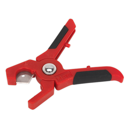 Sealey - SC128 Hose Cutter Ø3-14mm Hand Tools Sealey - Sparks Warehouse