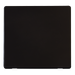 Scolmore SCP060MB - 1 Gang Blank Plate Cover Plate - Matt Black Definity Scolmore - Sparks Warehouse