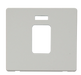 Scolmore SCP201PW - 45A 1 Gang Plate Switch With Neon Cover Plate - White Definity Scolmore - Sparks Warehouse