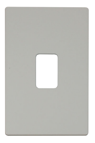 Scolmore SCP202PW - 45A 2 Gang Plate Switch Cover Plate - White Definity Scolmore - Sparks Warehouse