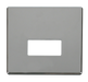Scolmore SCP250CH - Connection Unit Cover Plate - Chrome Definity Scolmore - Sparks Warehouse