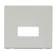 Scolmore SCP250PW - Connection Unit Cover Plate - White Definity Scolmore - Sparks Warehouse