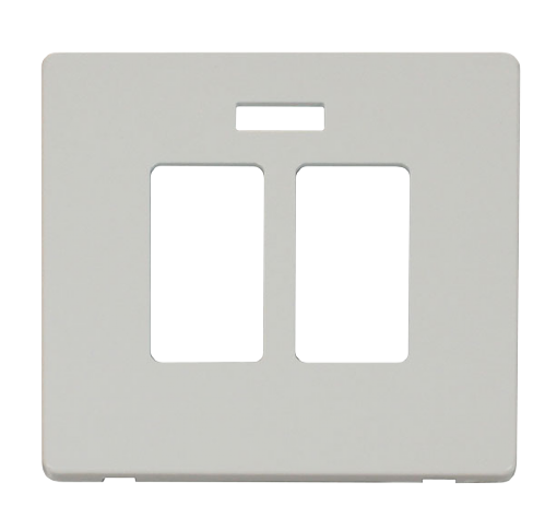 Scolmore SCP324PW - 20A Sink Bath Switch With Neon Cover Plate - White Definity Scolmore - Sparks Warehouse