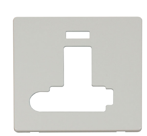 Scolmore SCP352PW - Switched Conn. Unit With F/O & Neon (Lockable) Cover Plate - White Definity Scolmore - Sparks Warehouse