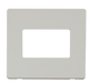 Scolmore SCP403PW - 1 Gang Triple Aperture Cover Plate - White Definity Scolmore - Sparks Warehouse