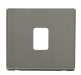 Scolmore SCP422SS - 20A DP Switch Cover Plate - Stainless Steel Definity Scolmore - Sparks Warehouse