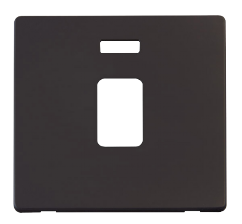 Scolmore SCP423BK - 20A DP Switch With Neon Cover Plate - Black Definity Scolmore - Sparks Warehouse