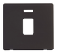 Scolmore SCP423BK - 20A DP Switch With Neon Cover Plate - Black Definity Scolmore - Sparks Warehouse