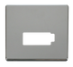 Scolmore SCP450CH - Connection Unit (Lockable) Cover Plate - Chrome Definity Scolmore - Sparks Warehouse