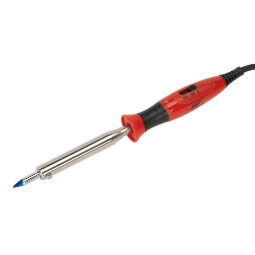 Sealey - SD4080 Professional Soldering Iron with Long Life Tip Dual Wattage 40/80W/230V Hand Tools Sealey - Sparks Warehouse
