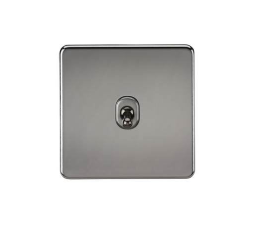 Knightsbridge SF12TOGBN 10A 1G Intermediate Toggle Switch - Black Nickel Toggle Switch Knightsbridge - Sparks Warehouse