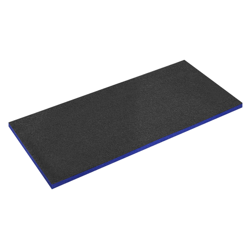 Sealey - SF30B Easy Peel Shadow Foam Blue/Black 1200 x 550 x 30mm Storage & Workstations Sealey - Sparks Warehouse