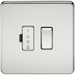 Knightsbridge SF6300PC Screwless 13A Switched Fused Spur Unit - Polished Chrome KB Knightsbridge - Sparks Warehouse