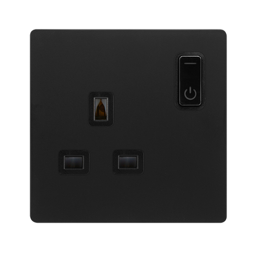 Scolmore Sfbk30035bk 13a 1g Rf Smart Socket Definity Bk Bk Smart Socket Scolmore - Sparks Warehouse