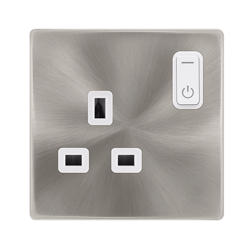 Scolmore Sfbs30035pw 13a 1g Rf Smart Socket Definity Bs Pw Smart Socket Scolmore - Sparks Warehouse